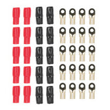 Raptor Mid Series Ring Terminal | 1/0 AWG | 5/16 in. | 20 Pack - R0516RT