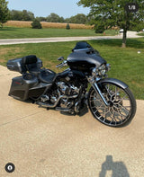 OG.05 Harley V-Rod Black Double Cut Wheels