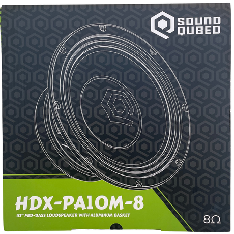 SoundQubed HDX Series Pro Audio 10" Speaker (single)