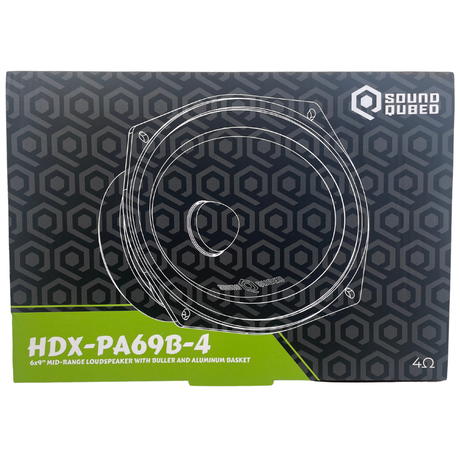 SoundQubed HDX Series Pro Audio 6x9" Speaker (single)
