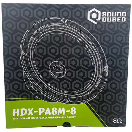 SoundQubed HDX Series Pro Audio 8" Speaker (single)