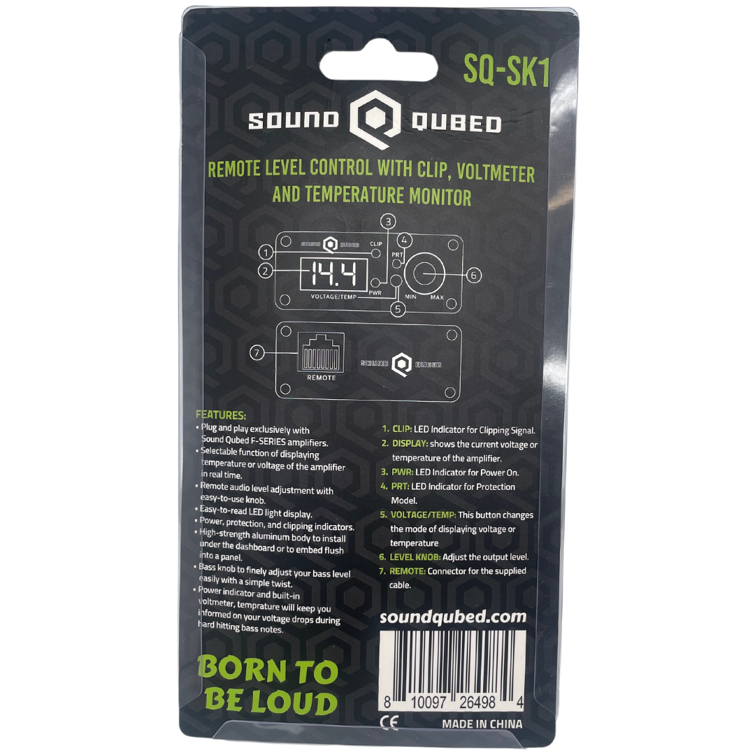 SoundQubed SK1 Bass Knob for F-Series Amplifiers