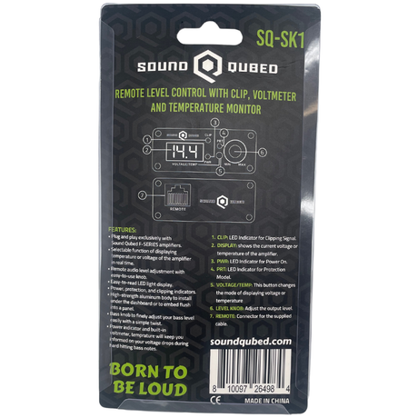 SoundQubed SK1 Bass Knob for F-Series Amplifiers
