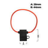 Install Bay ATC Fuse Holder With Cover 14 Gauge - Package of 10 - ATFH14C-10