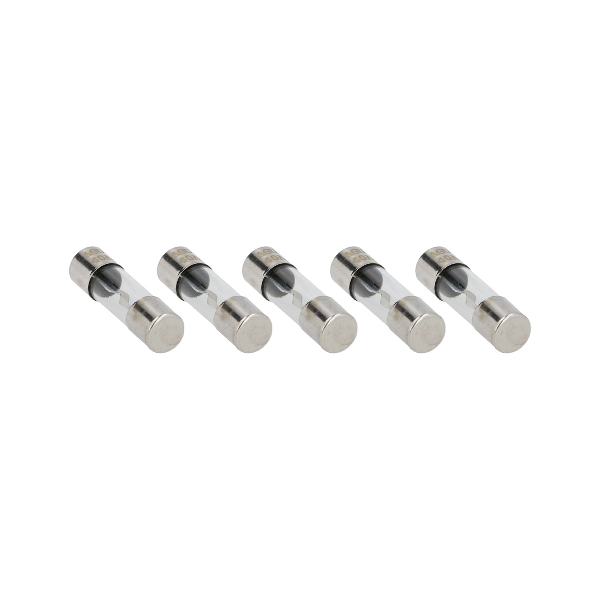 Raptor Mid Series Nickel-Plated AGU Fuses | 40A | 5 Pack - RAGU40-5