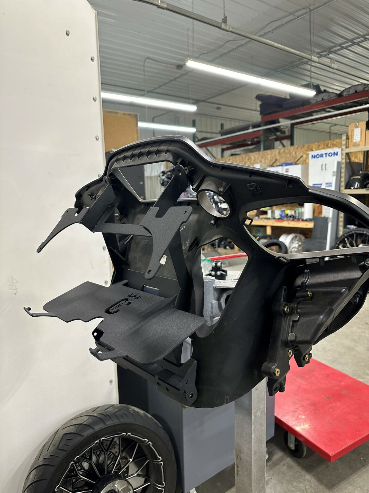 Curly's Inc Mega Space Road Glide Audio Bracket