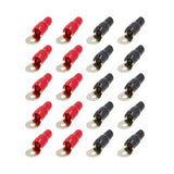 Raptor R4 Mid Series Ring Terminal | 4 AWG | 1/4 in. | 20 Pack - R414RT