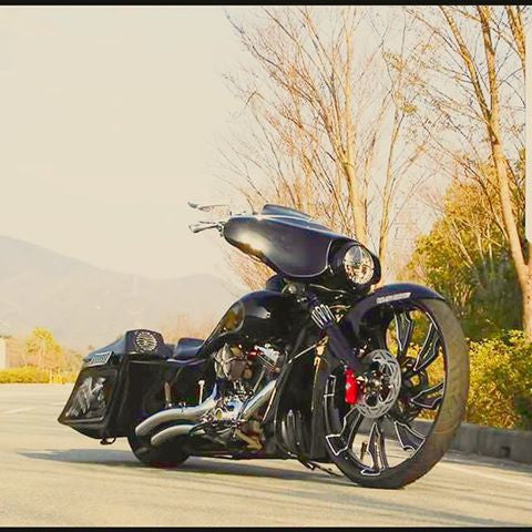 Guinzu Indian Black Double Cut Wheels