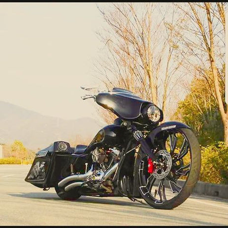 Guinzu Indian Black Double Cut Wheels