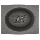 Install Bay Acoustic Speaker Baffles 4x6 Inch Oval - Pair - IBBAF46