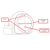 Metra Lower Fairing Speaker Pods - Fits Select Harley-Davidson® Tw - BC-HDLFP