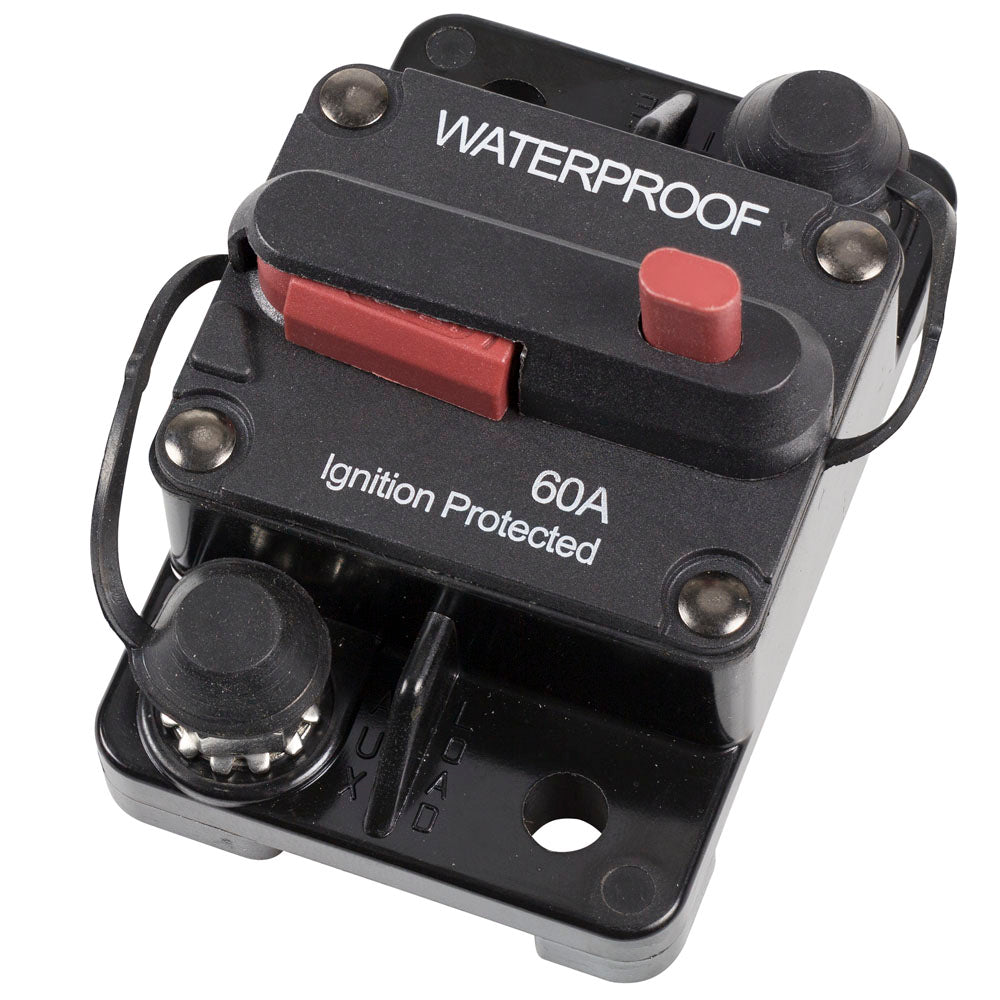 Install Bay Circuit Breaker Manual Reset IP67 Rated - 60 Amp - E-CB60MR