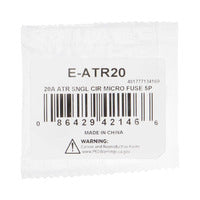Install Bay 20 Amp 2 Leg Micro ATR Fuse - 5PK - E-ATR20