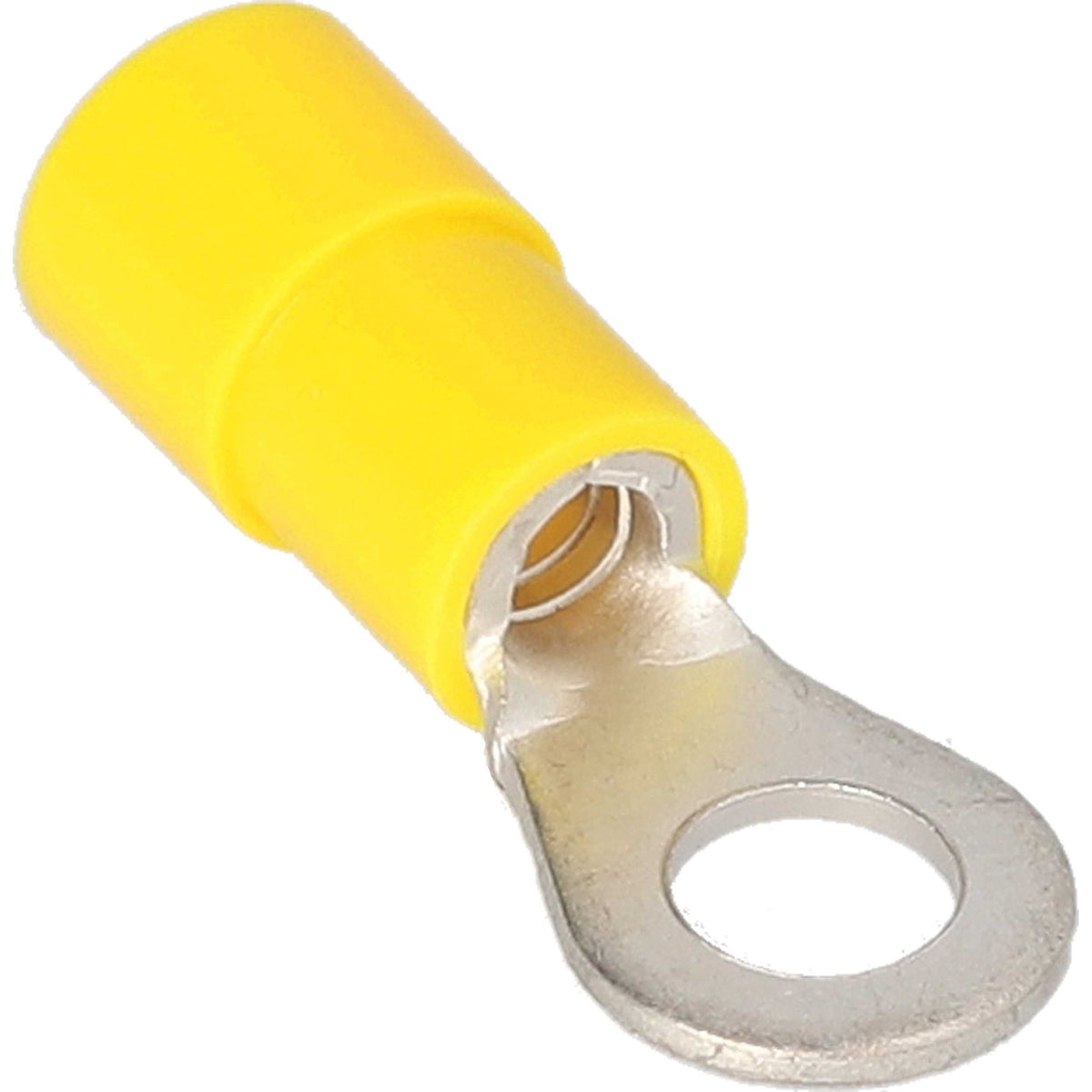 Install Bay Yellow Nylon Ring Terminal 12-10 Gauge #10 - Package of 100 - YNRT10