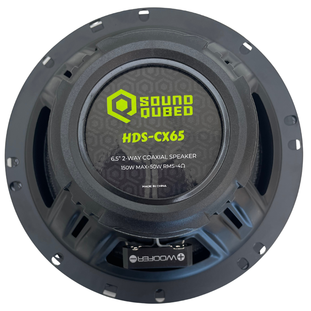 SoundQubed HDS Series 6.5" Coaxial 2-way Speakers (Pair)