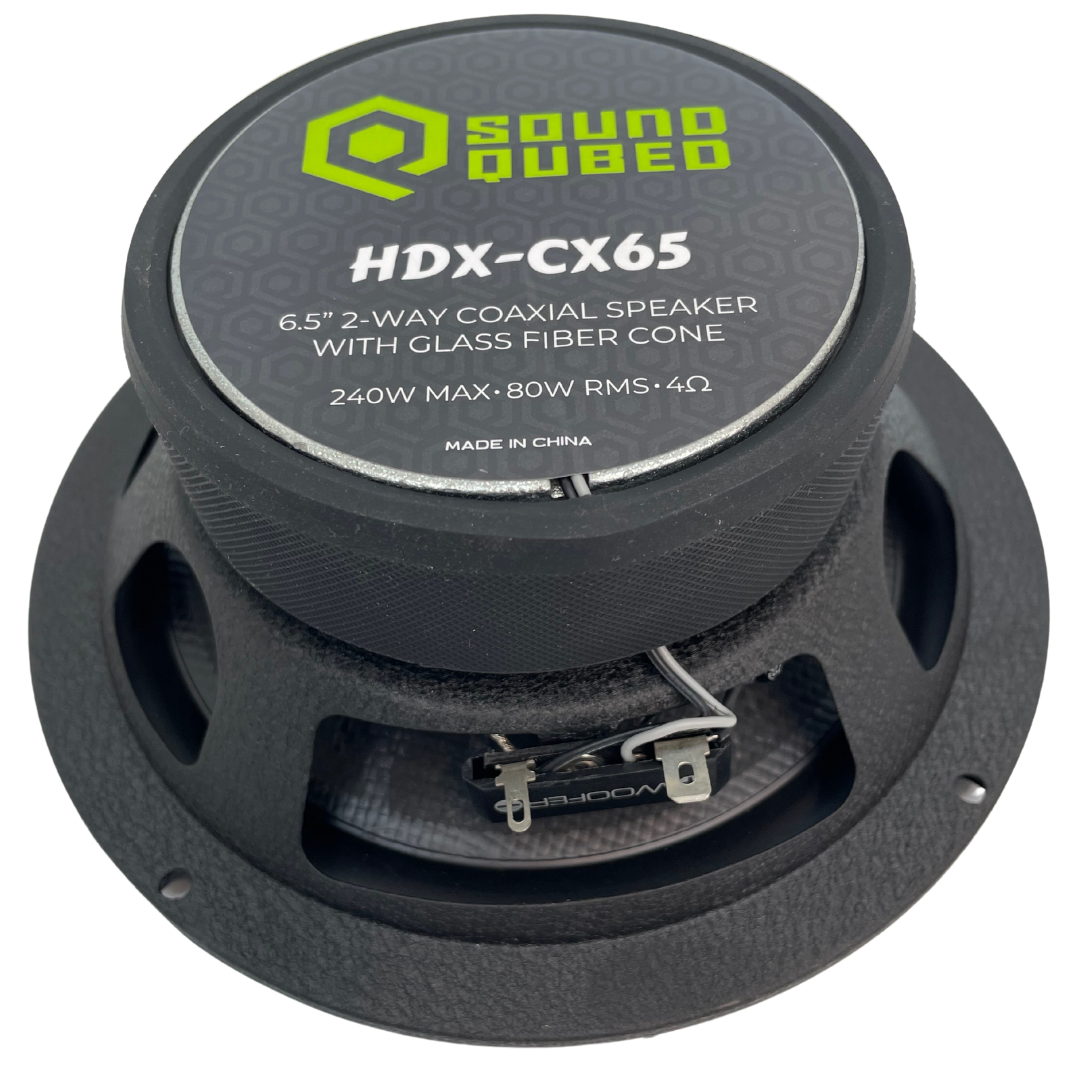 SoundQubed COMBO HDX Coaxial 6.5" + 6x9" speaker set