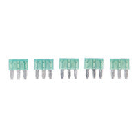 Install Bay 15 Amp Atl Dual Circuit Micro Fuses - 5 Pack - E-ATL15