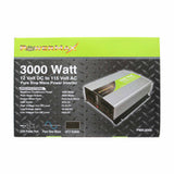 Install Bay 3000W Pure Sine Wave 12VDC to 120V AC Inverter - PMX-3000
