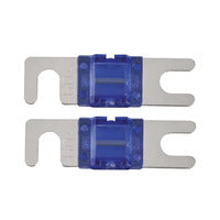 Raptor Mid Series Nickel-Plated Mini ANL Fuses | 60A | 2 Pack - RMANL60