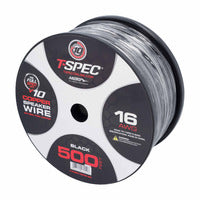 T-Spec V10 OFC Speaker Wire | 16 AWG | 500 ft. | Black - V10SW16500-BK