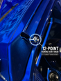 Curly's Inc 12 Point Fairing Vent Knob