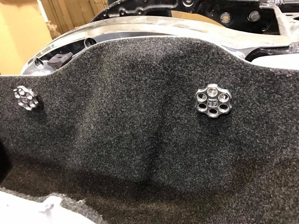 Topshop Black .40 Caliber Custom Bag Knobs