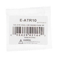 Install Bay 10 Amp 2 Leg Micro ATR Fuse - 5PK - E-ATR10