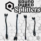 SoundQubed RCA Twisted Y Splitters