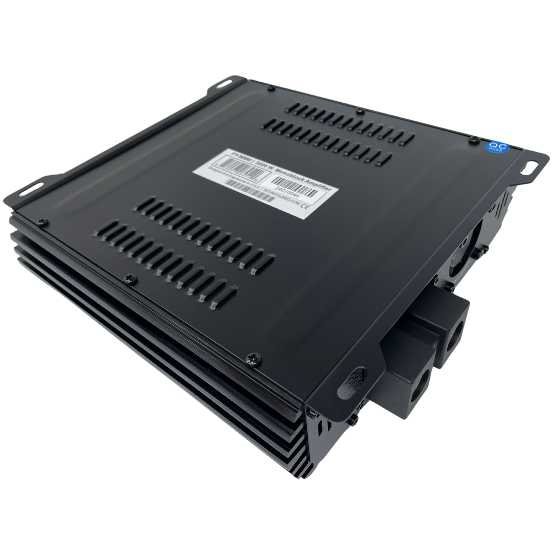 SoundQubed 3000 Watt F1-3000 Full Bridge Mono Block Amplifier