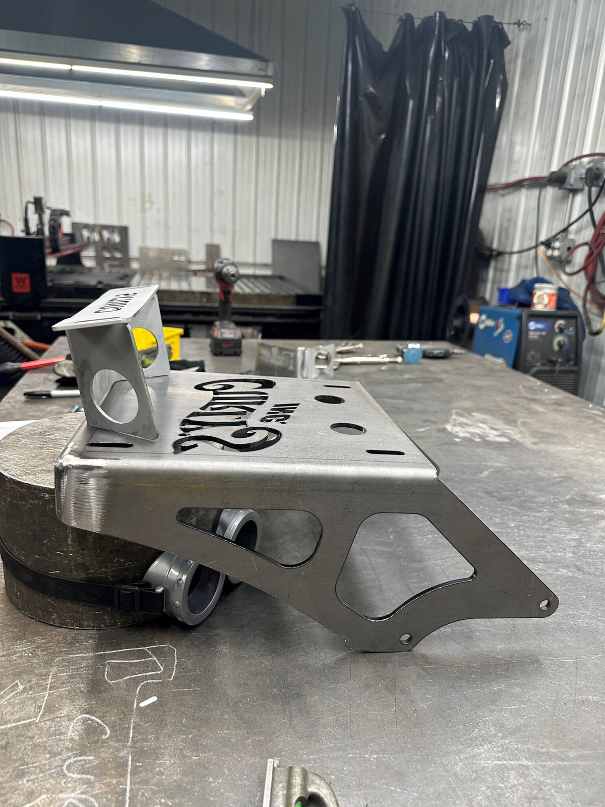 Curly's Inc Tour Pack Tweeter Bracket