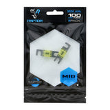 Raptor Mid Series Nickel-Plated Mini ANL Fuses | 100A | 2 Pack - RMANL100