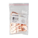 Install Bay Copper Uninsulated Ring Terminal 1/0 Gauge 3/8 inch - CUR1038