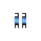 Raptor Mid Series Nickel-Plated Mini ANL Fuses | 60A | 2 Pack - RMANL60