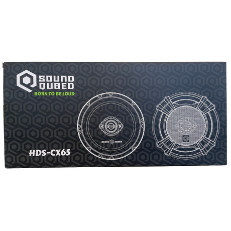 SoundQubed HDS Series 6.5" Coaxial 2-way Speakers (Pair)