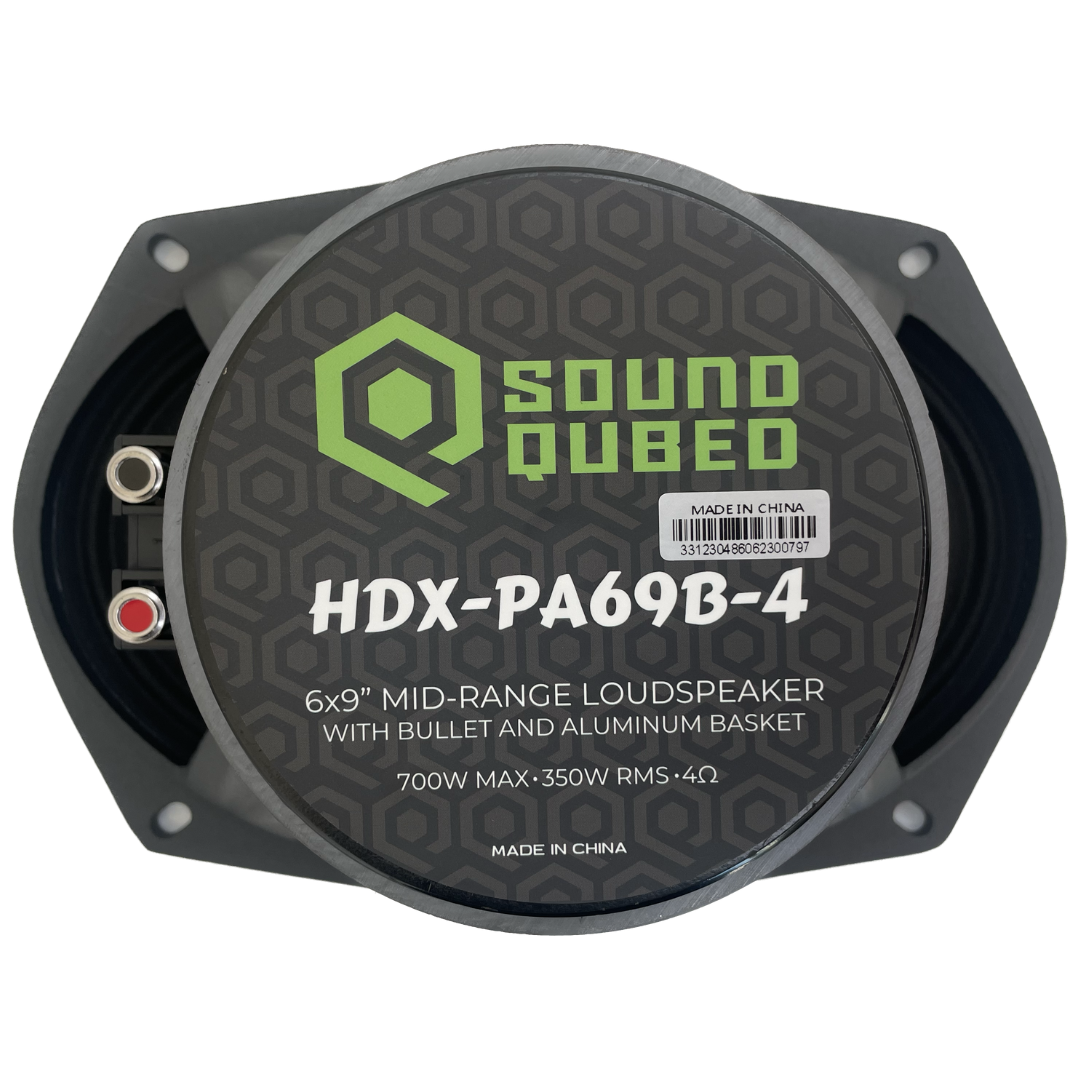 SoundQubed HDX Series Pro Audio 6x9" Speaker (single)