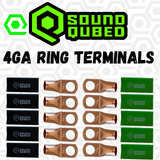 SoundQubed 4 Gauge Soundqubed Ring Terminals (3/8" hole)