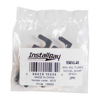 Install Bay Mini ANL 40 AMP Fuse - Package of 2 - MANL40