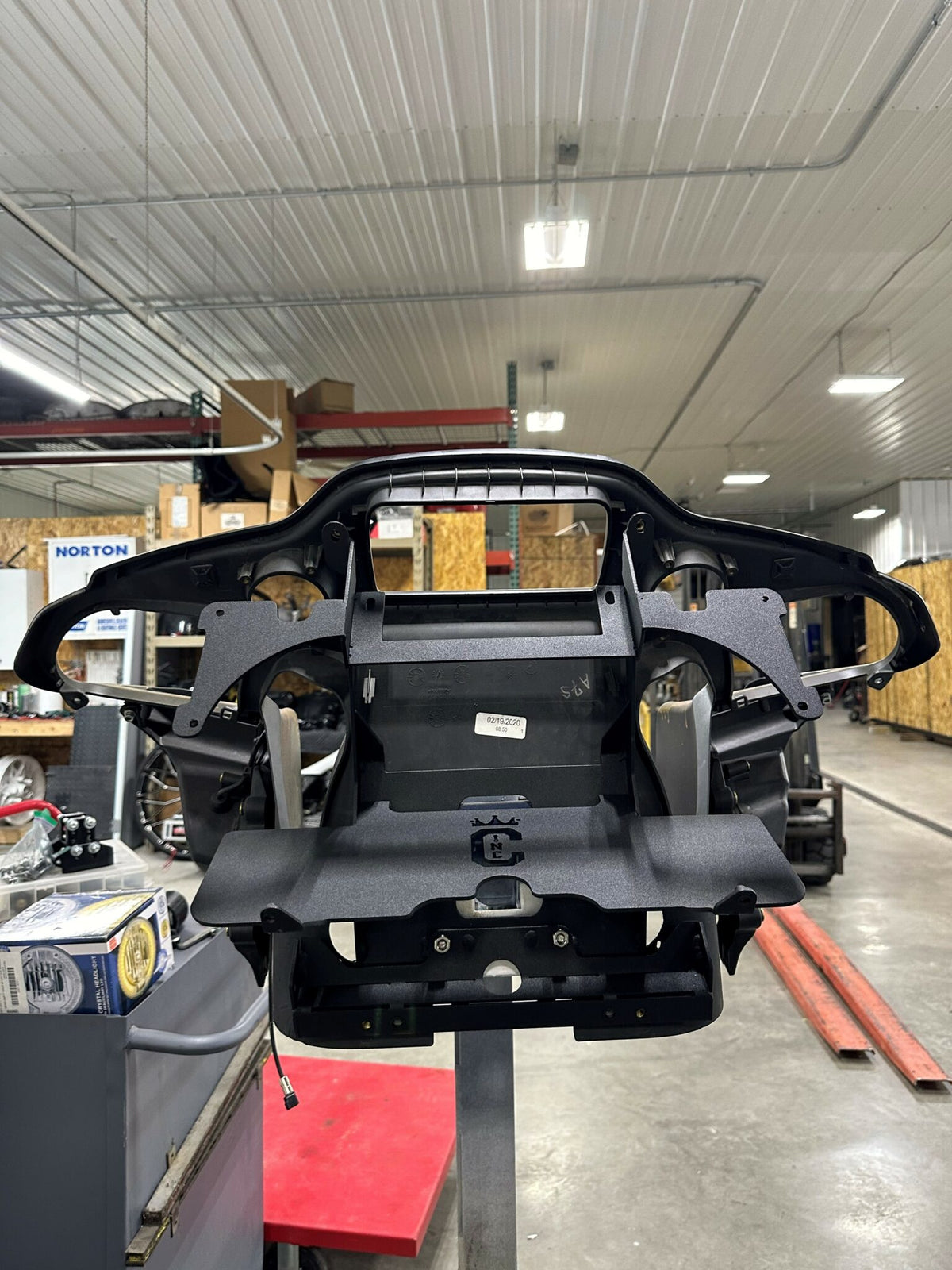 Curly's Inc Mega Space Road Glide Audio Bracket