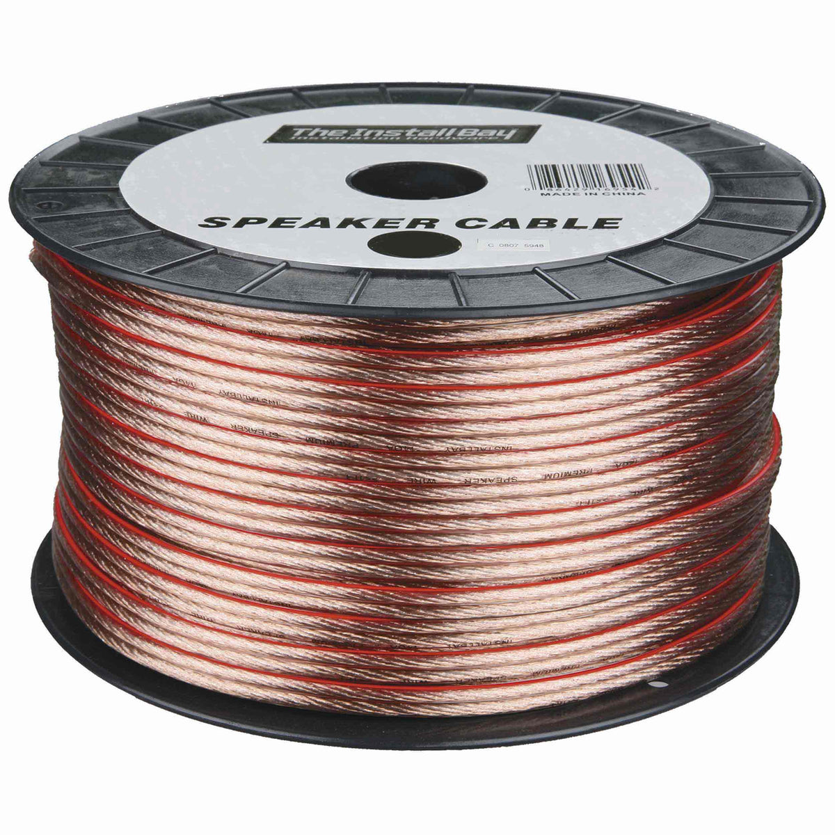 Install Bay CCA Value Line Speaker Wire 18GA Clear - 1000 Foot Coil - IBSW18-1000