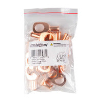 Install Bay Copper Uninsulated Ring Terminal 8 Gauge 1/2 inch - CUR812