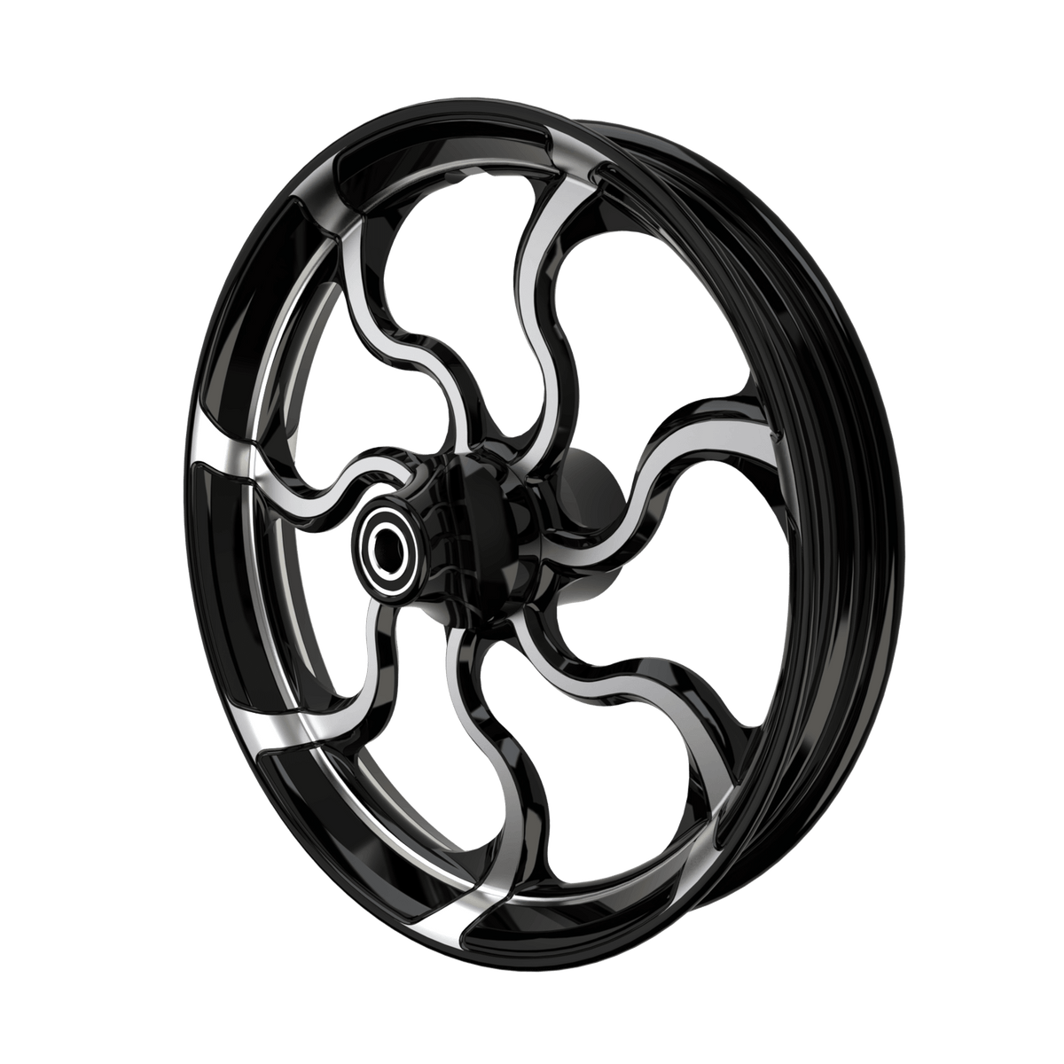 SP Harley Pan America Black Double Cut Wheels