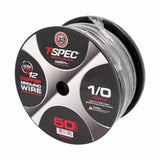 T-Spec V12 OFC Ground Wire | 1/0 AWG | 50 ft. | Black - V12GW-1050