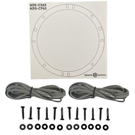 SoundQubed HDS Series 6.5" Coaxial 2-way Speakers (Pair)