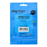 Raptor Mid Series Nickel-Plated Mini ANL Fuses | 150A | 2 Pack - RMANL150