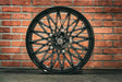 23x5.5" BLACK DOUBLE CUT GASSER  (2024+ HD TOURING)
