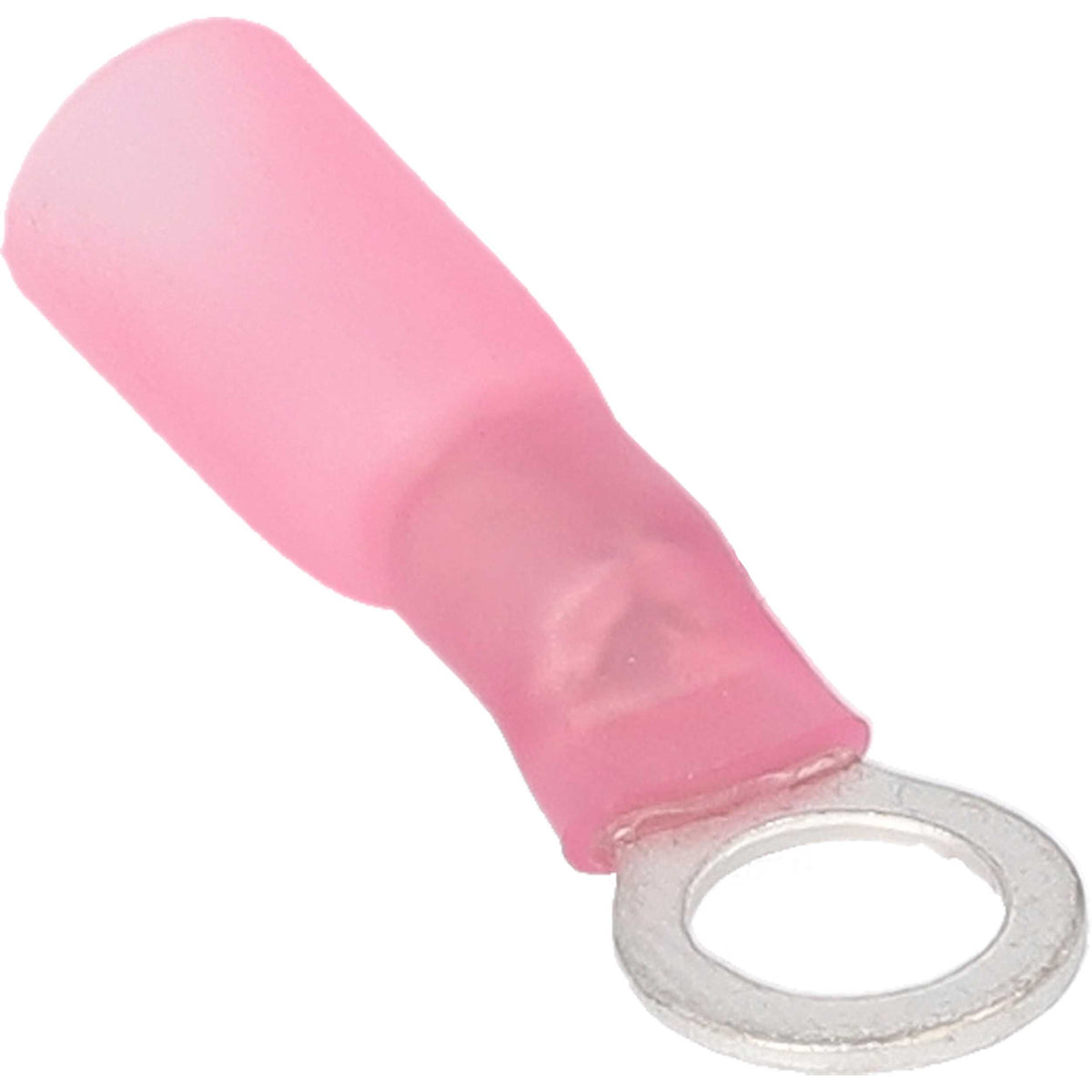Install Bay Heat Shrink Red Ring Terminal 22-18 Gauge #10 - HSRRT10