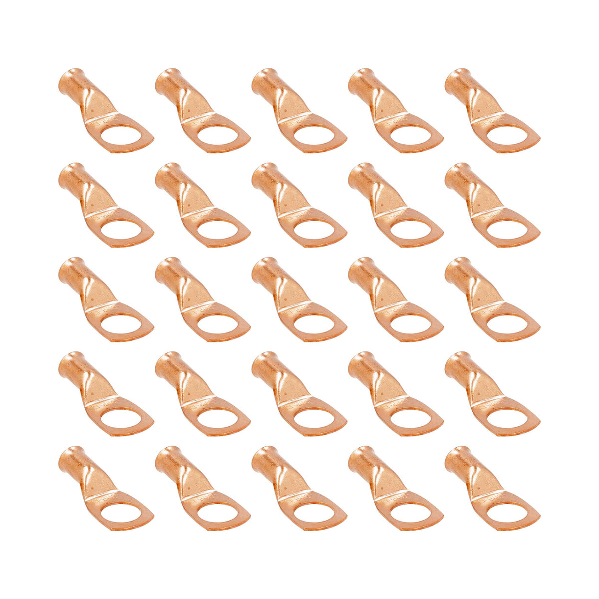 Install Bay Copper Uninsulated Ring Terminal 4 Gauge 1/2 inch - CUR412
