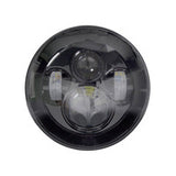 Metra Black Round Motorcycle Headlights - 7 Inch - BC-701B