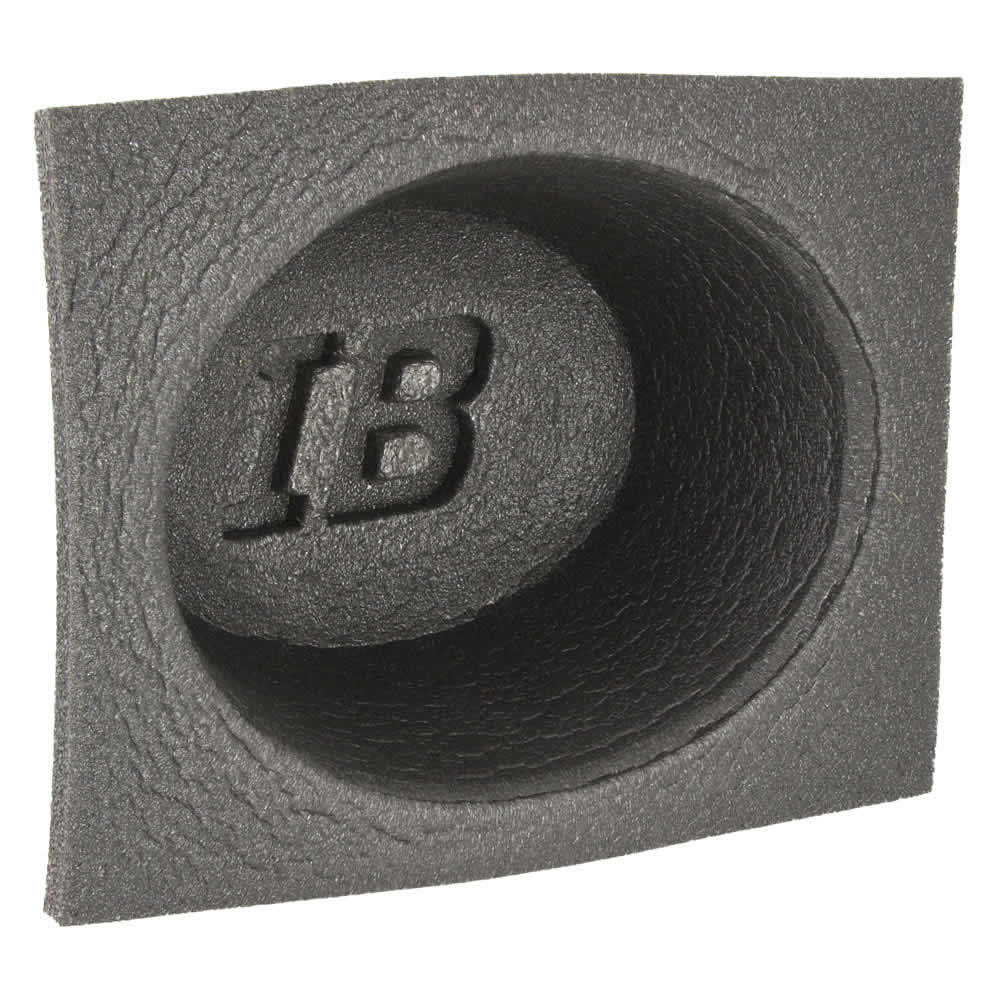 Install Bay Acoustic Speaker Baffles 5x7 Inch Oval - Pair - IBBAF57