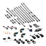 Metra 16-Piece Chasing LED Strip Kit - Harley-Davidson FLH | FLT 1996-2022 (with Tour-Pak) - BC-CHASE-K1